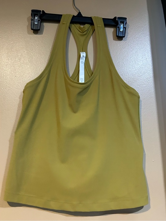 lululemon athletica Tops - Lululemon Women’s Olive Green Racerback Tank Top - never worn
